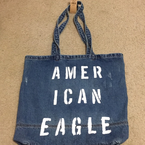 american eagle jean bag